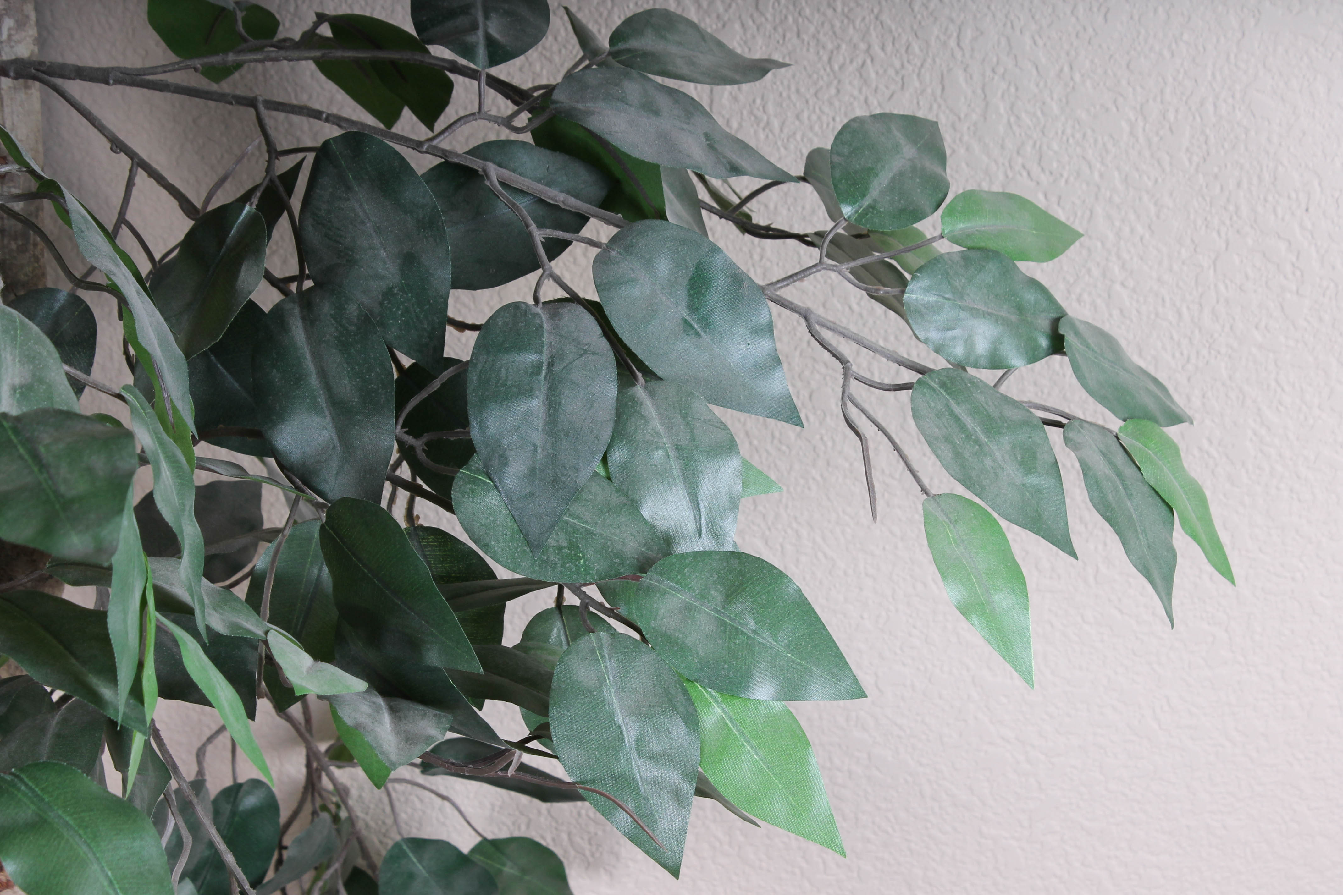 Large Faux Tree in Grey Planter