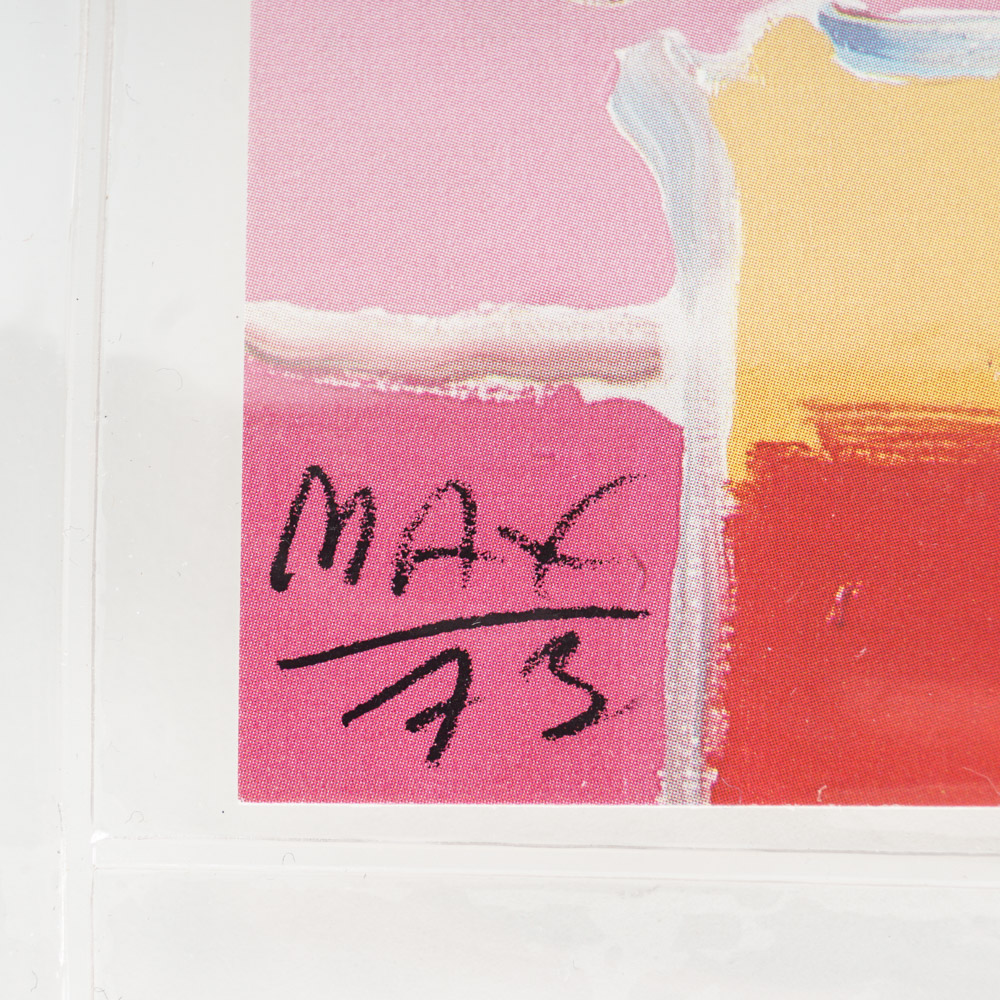 Set of Eight Peter Max Postcards