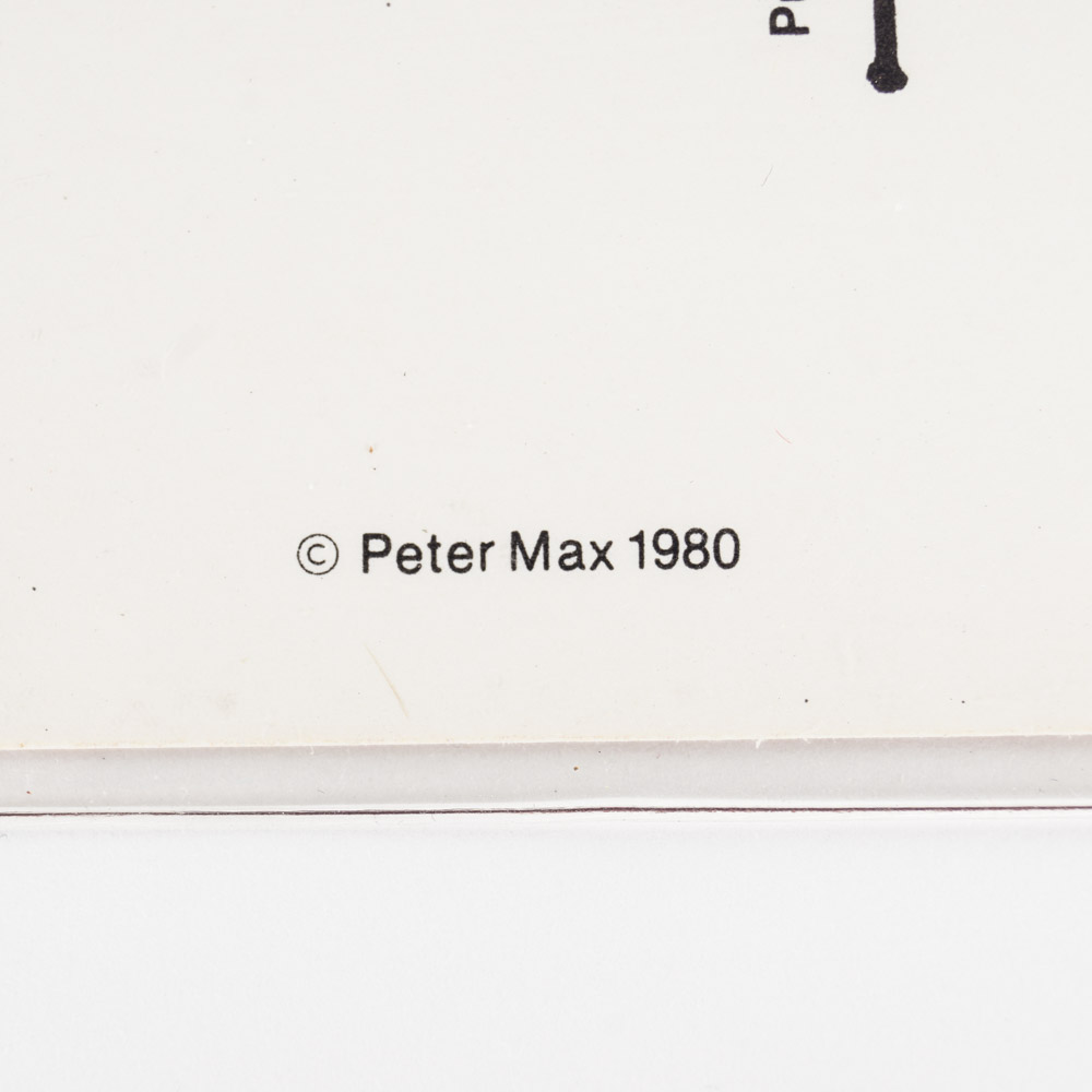 Set of Eight Peter Max Postcards