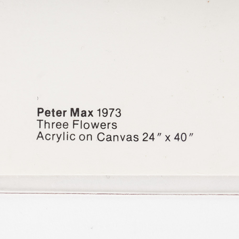 Set of Eight Peter Max Postcards