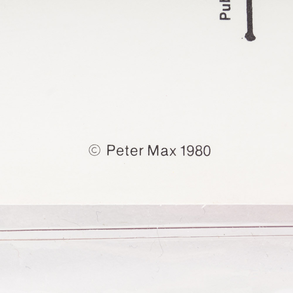 Set of Eight Peter Max Postcards