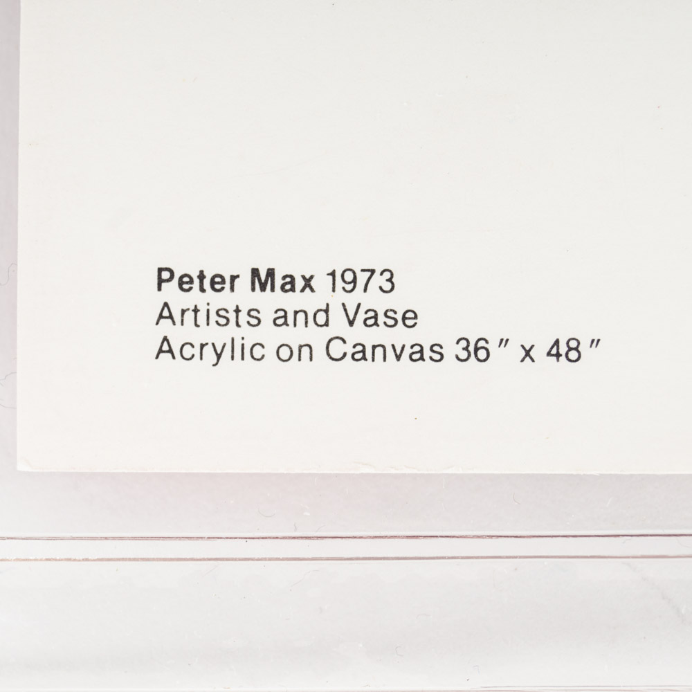 Set of Eight Peter Max Postcards