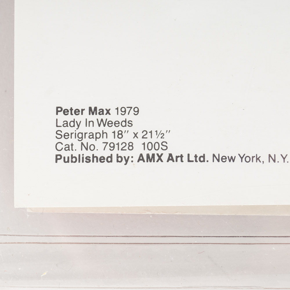 Set of Eight Peter Max Postcards