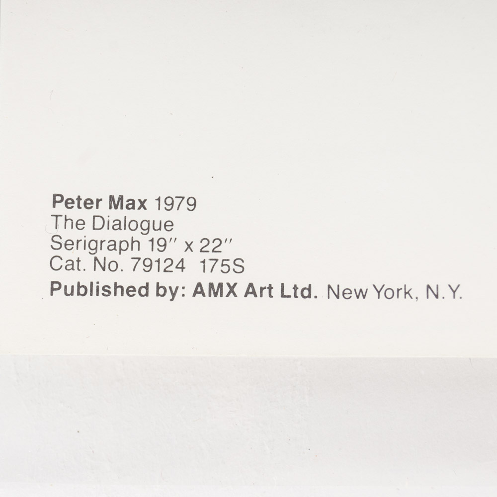Set of Eight Peter Max Postcards