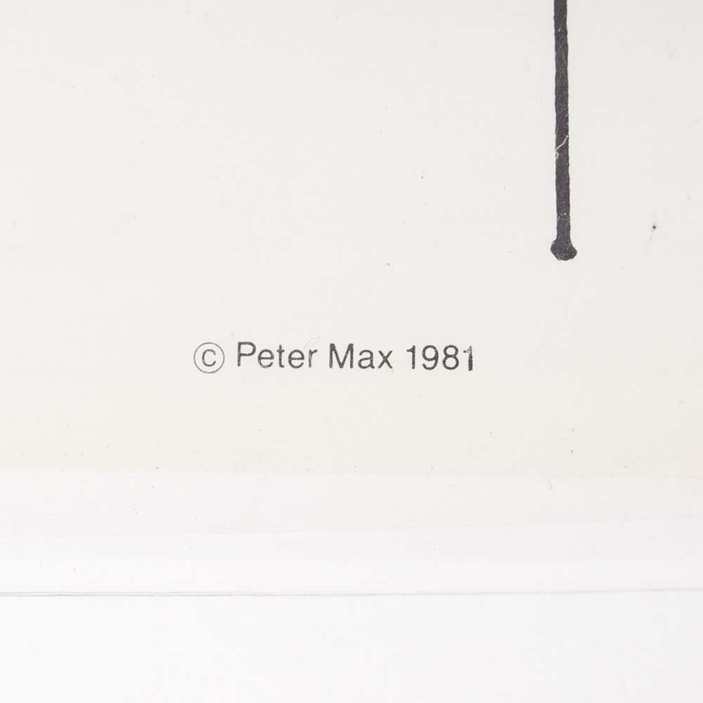 Set of Eight Peter Max Postcards