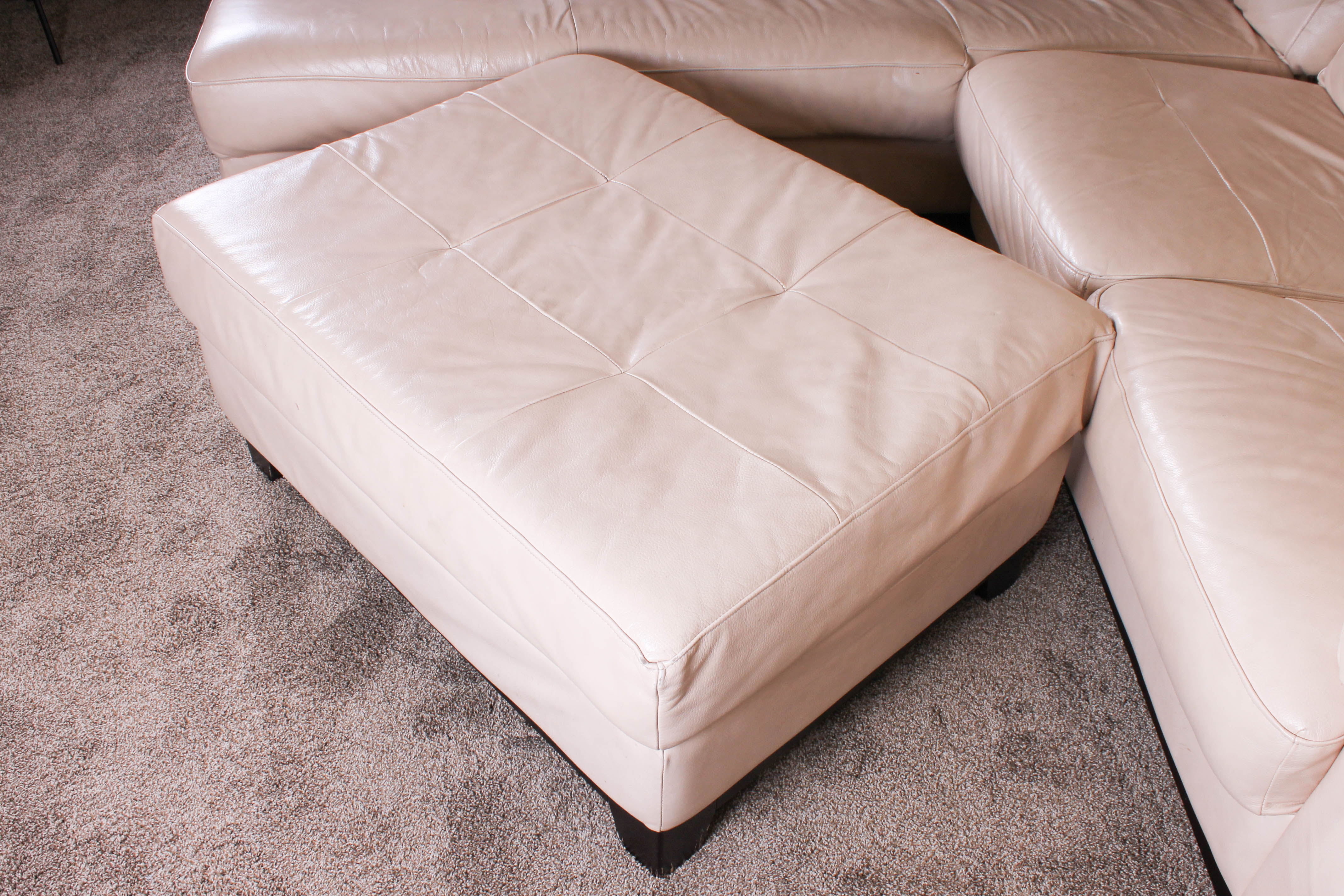 Contemporary Sofa Sectional with Ottoman