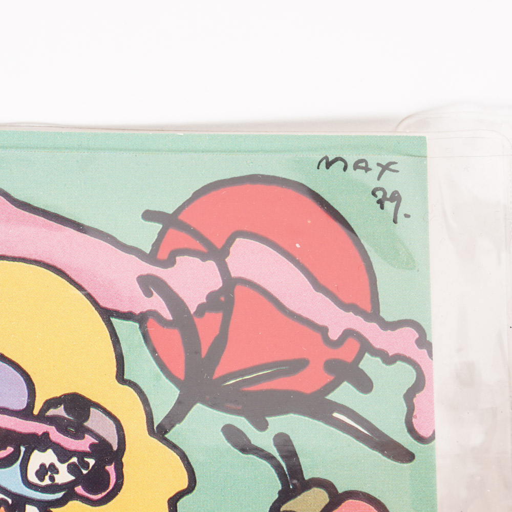 Eight Postcards with Art by Peter Max