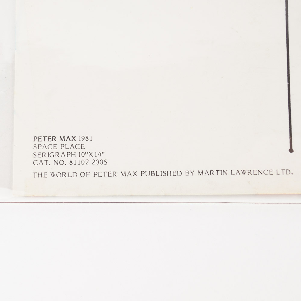 Eight Postcards with Art by Peter Max