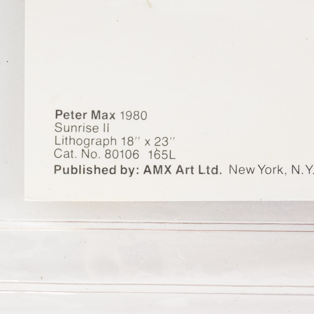 Eight Postcards with Art by Peter Max