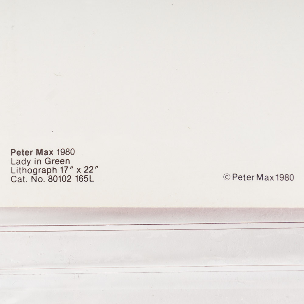 Eight Postcards with Art by Peter Max