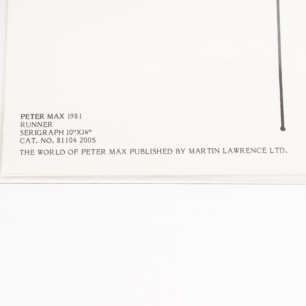 Eight Postcards with Art by Peter Max