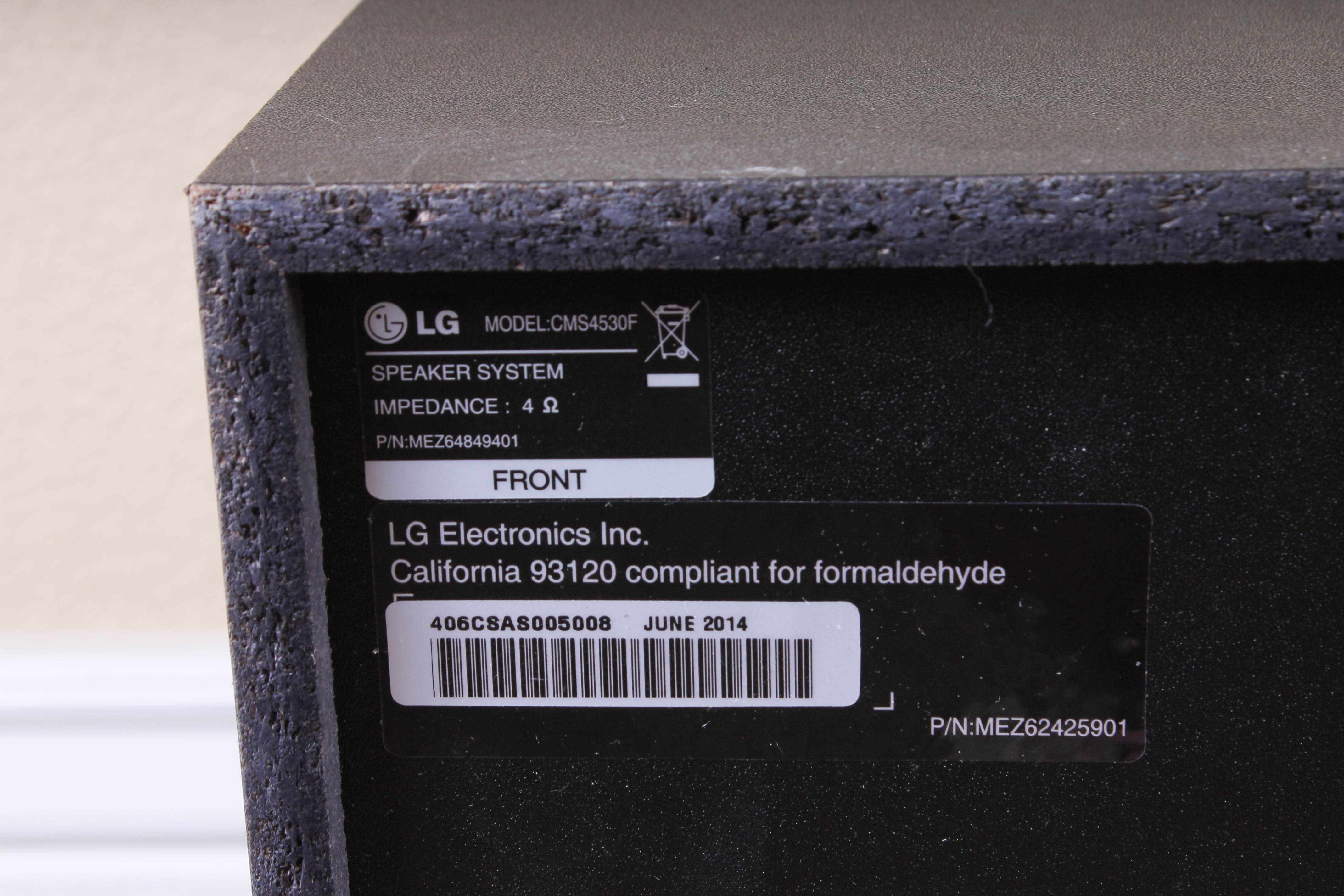 LG Mini Hi-Fi System