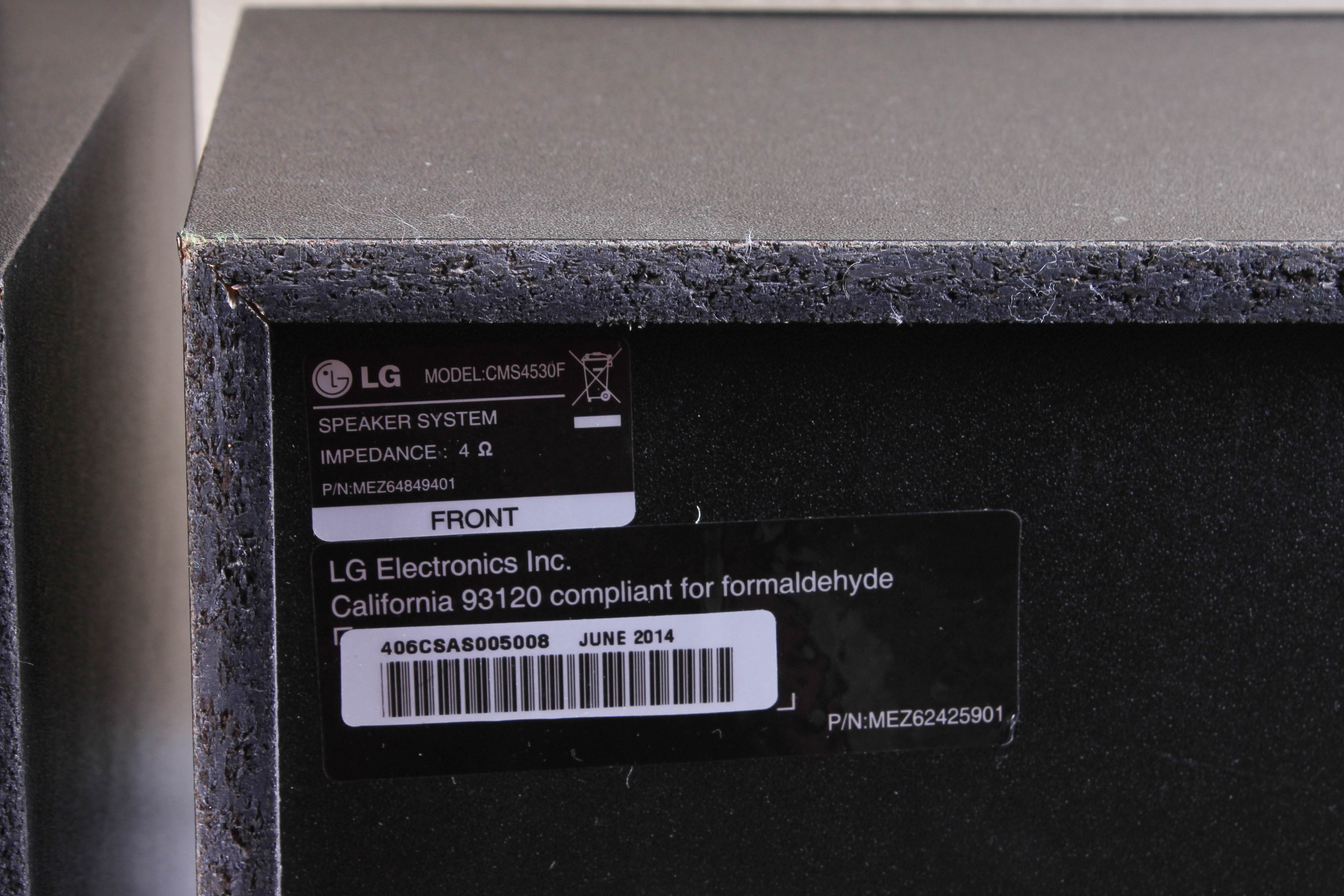 LG Mini Hi-Fi System