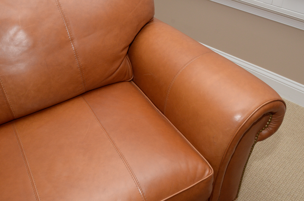 Whittemore-Sherrill Leather Sofa