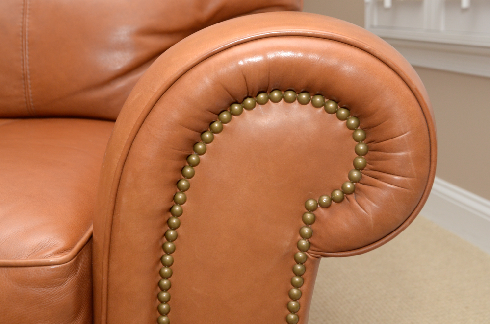 Whittemore-Sherrill Leather Sofa