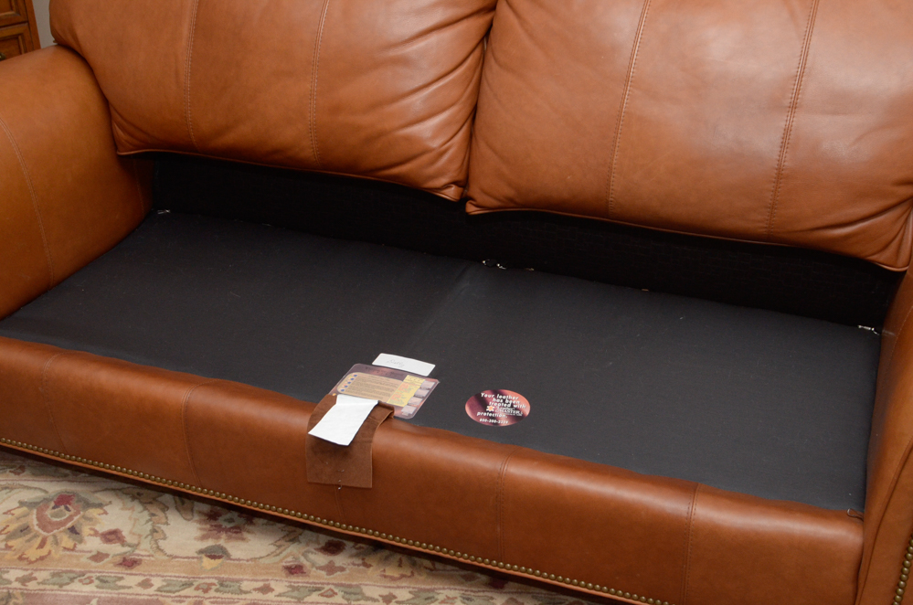 Whittemore-Sherrill Leather Sofa