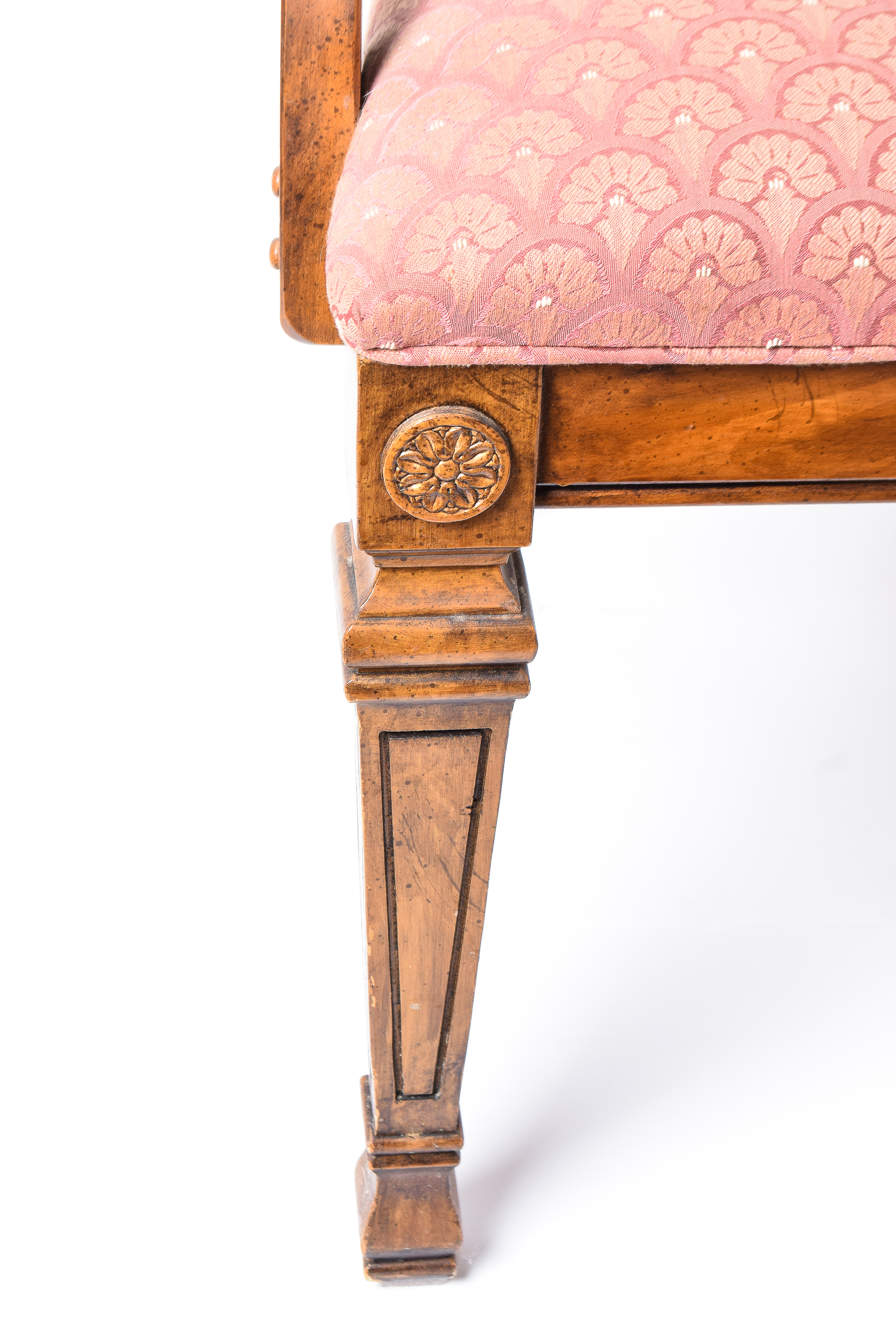 Vintage French Provincial Style Cane Back Chairs