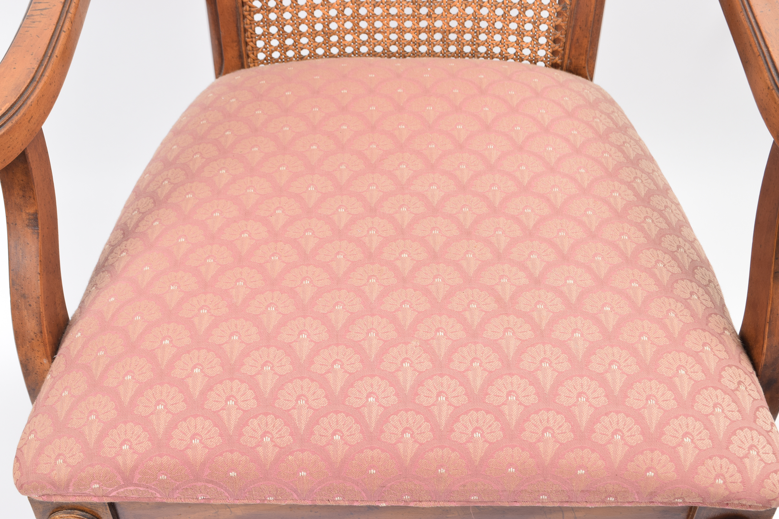 Vintage French Provincial Style Cane Back Chairs