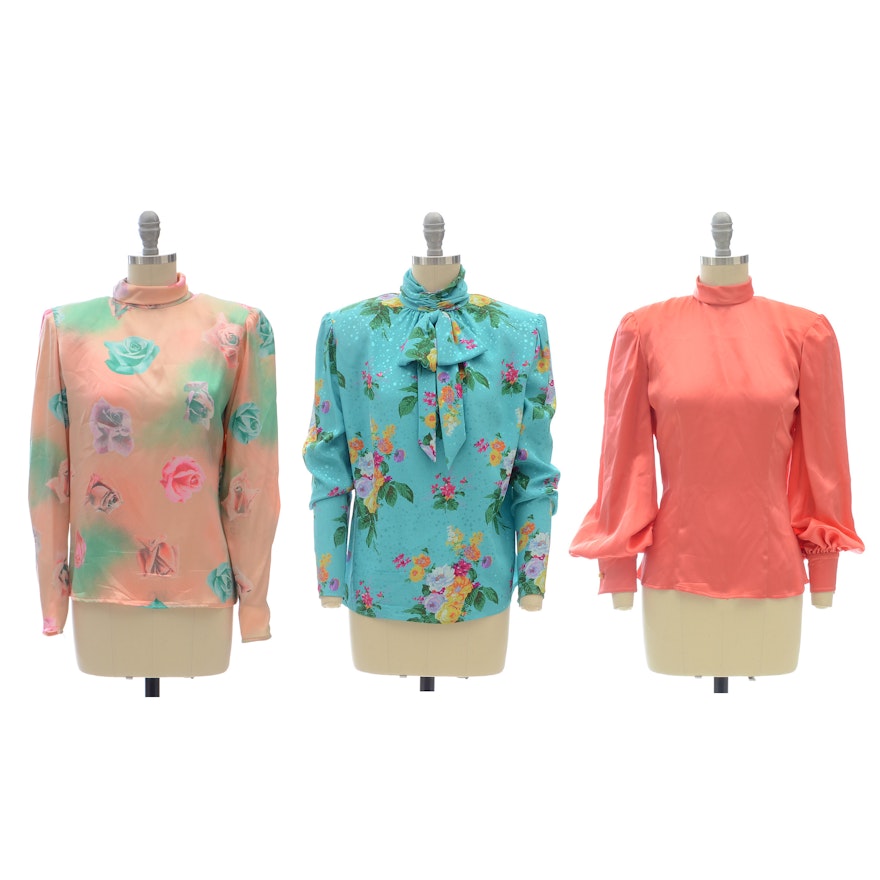 Vintage Ungaro and Valentino Blouses