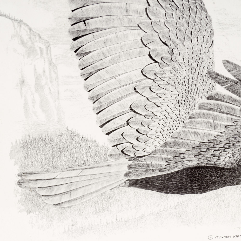 D Noel Smith Signed Lithograph, Commemorating America's Bi-Centennial