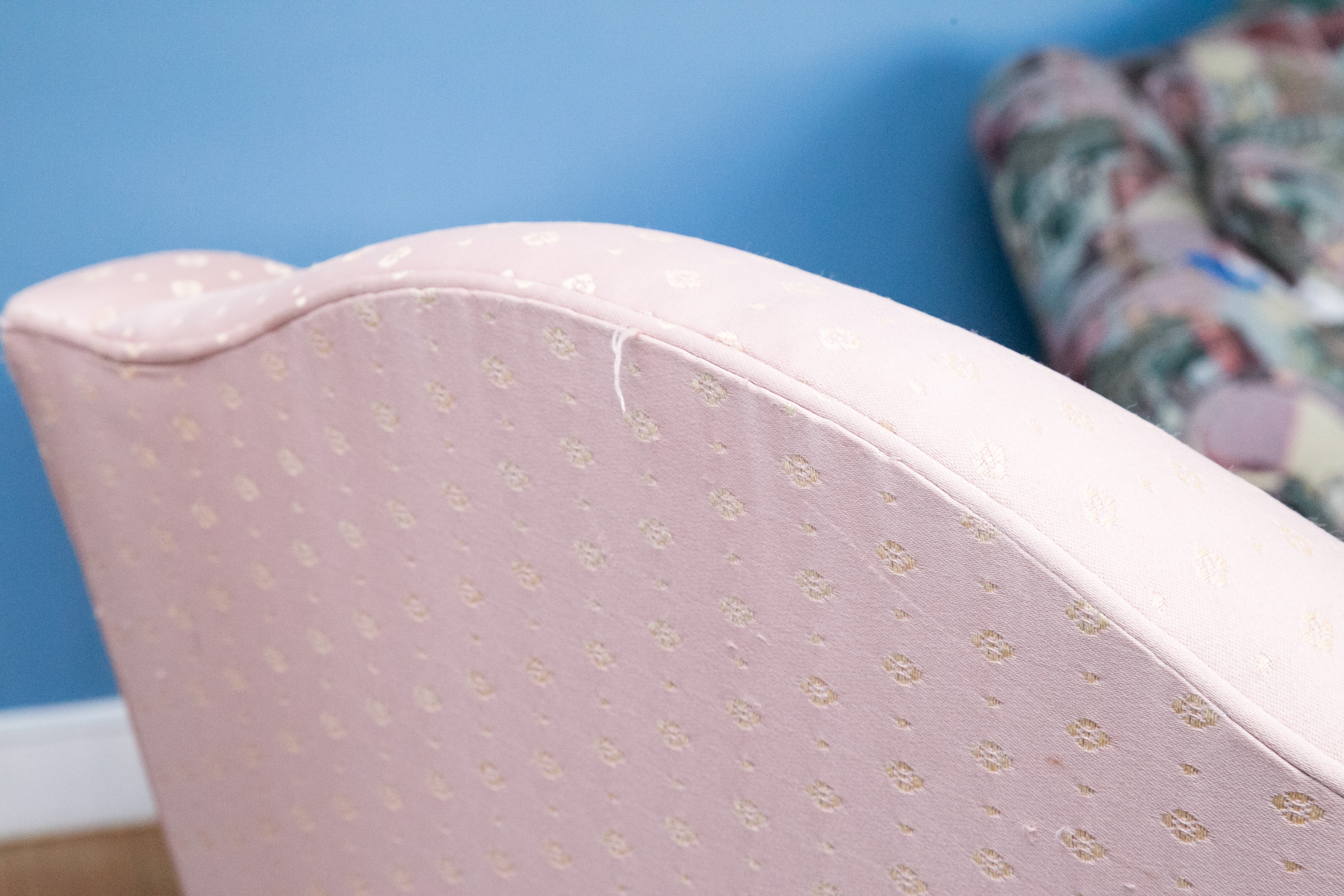 Queen Anne Style Wing Chair