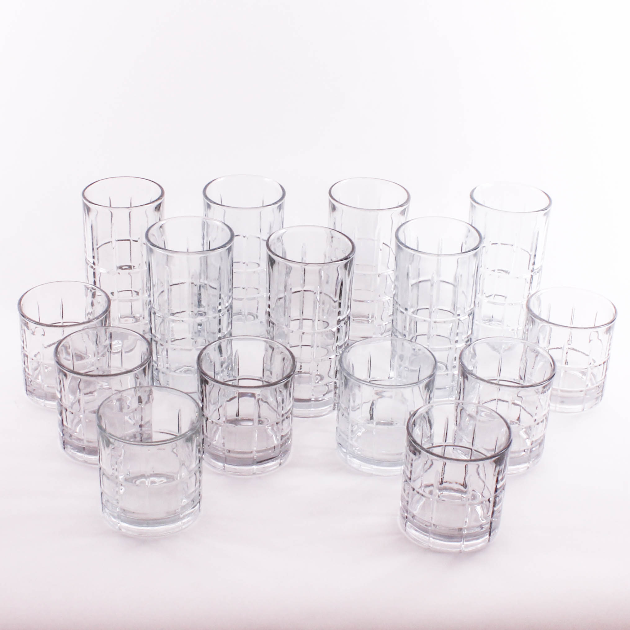 Collection of Clear Glassware