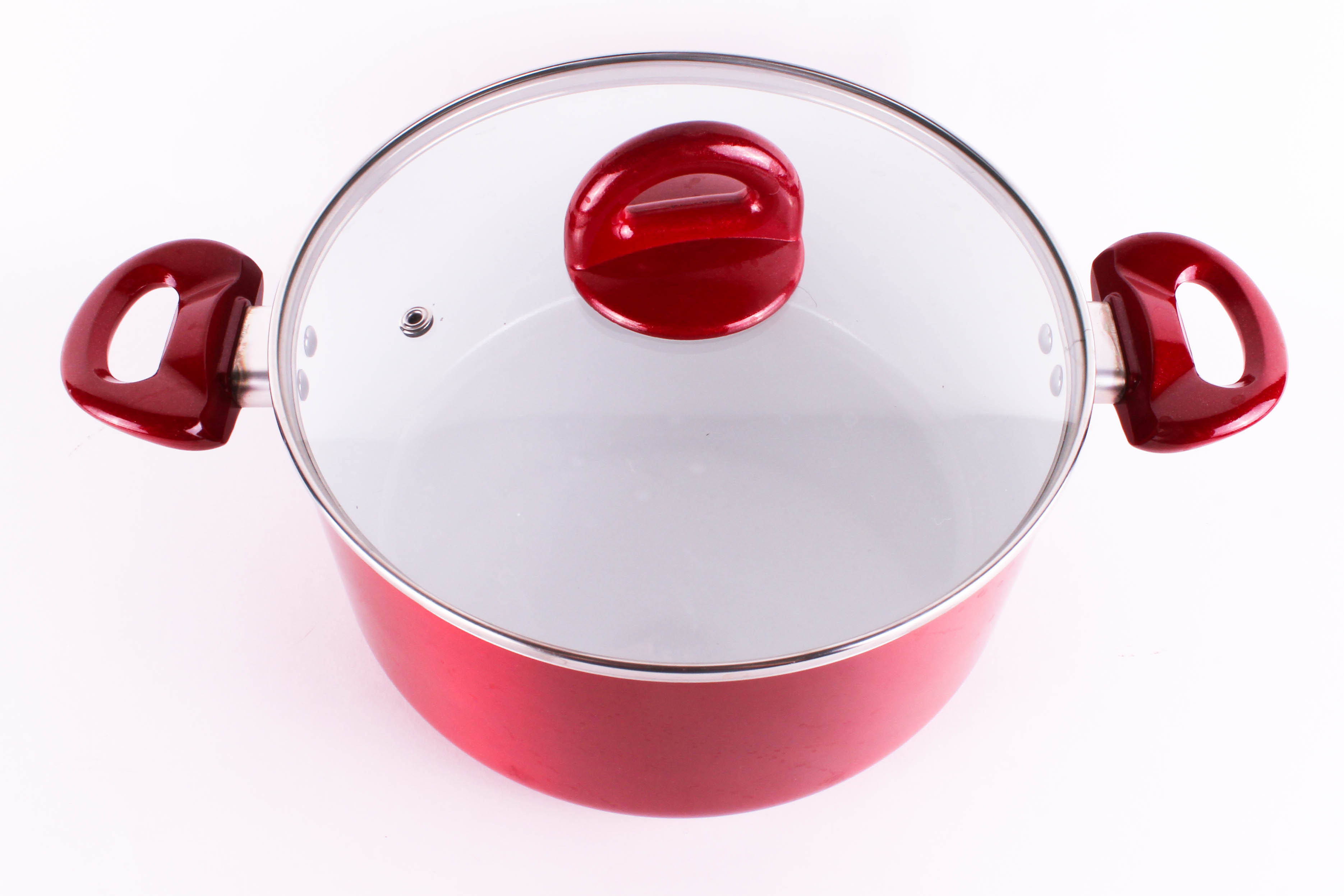 Red Enameled Cookware Set by CeraPan