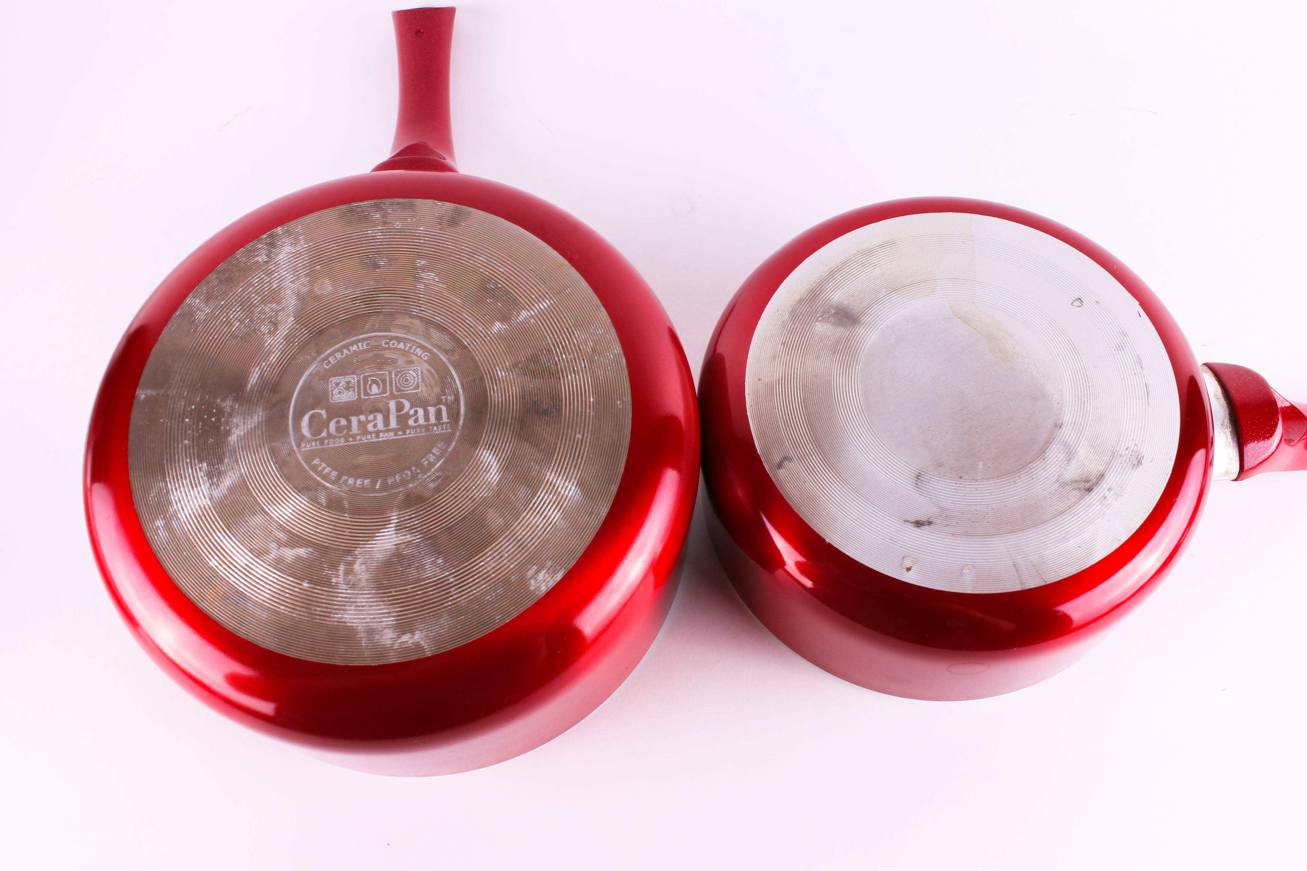 Red Enameled Cookware Set by CeraPan