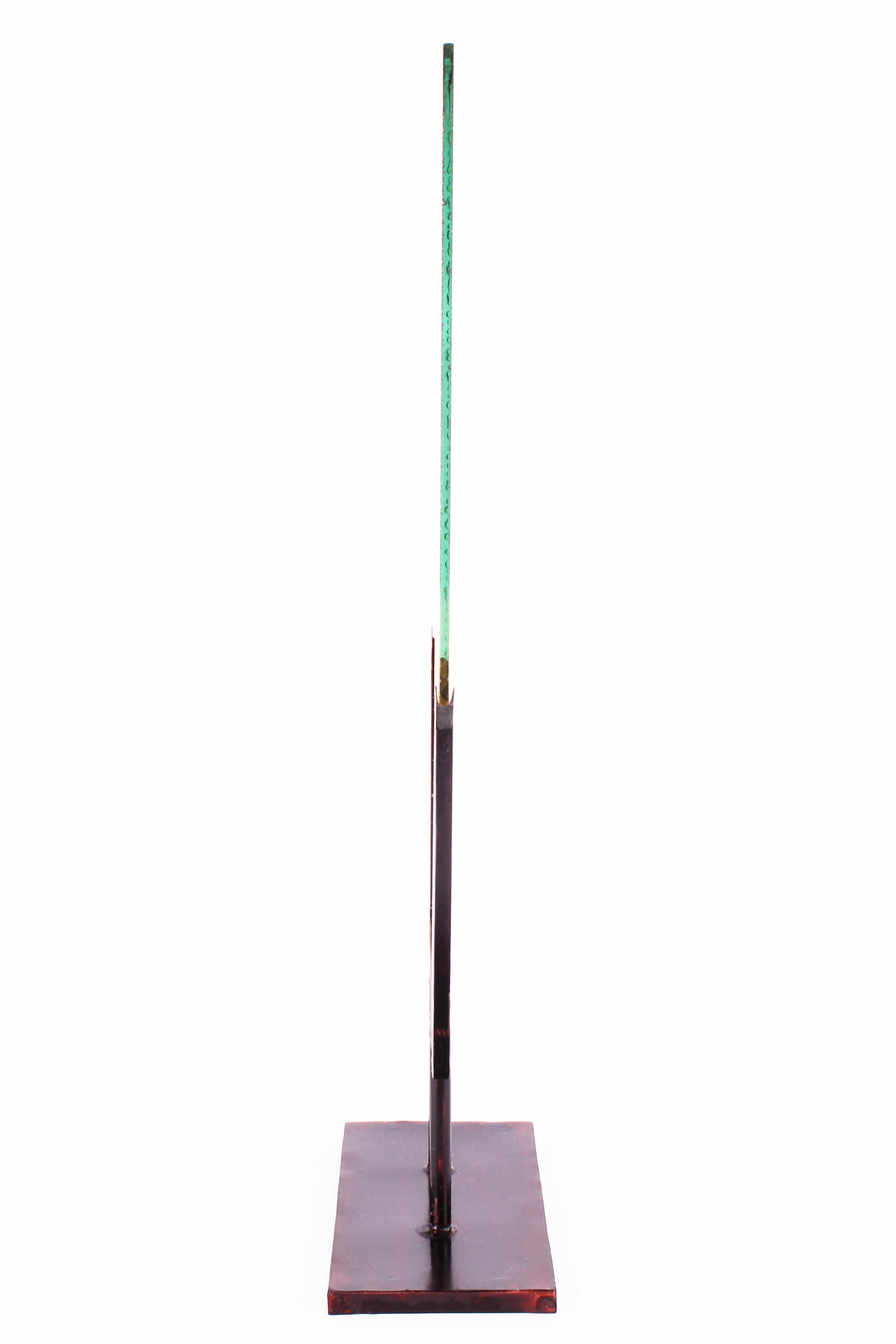 Contemporary Decorative Art Glass Panel