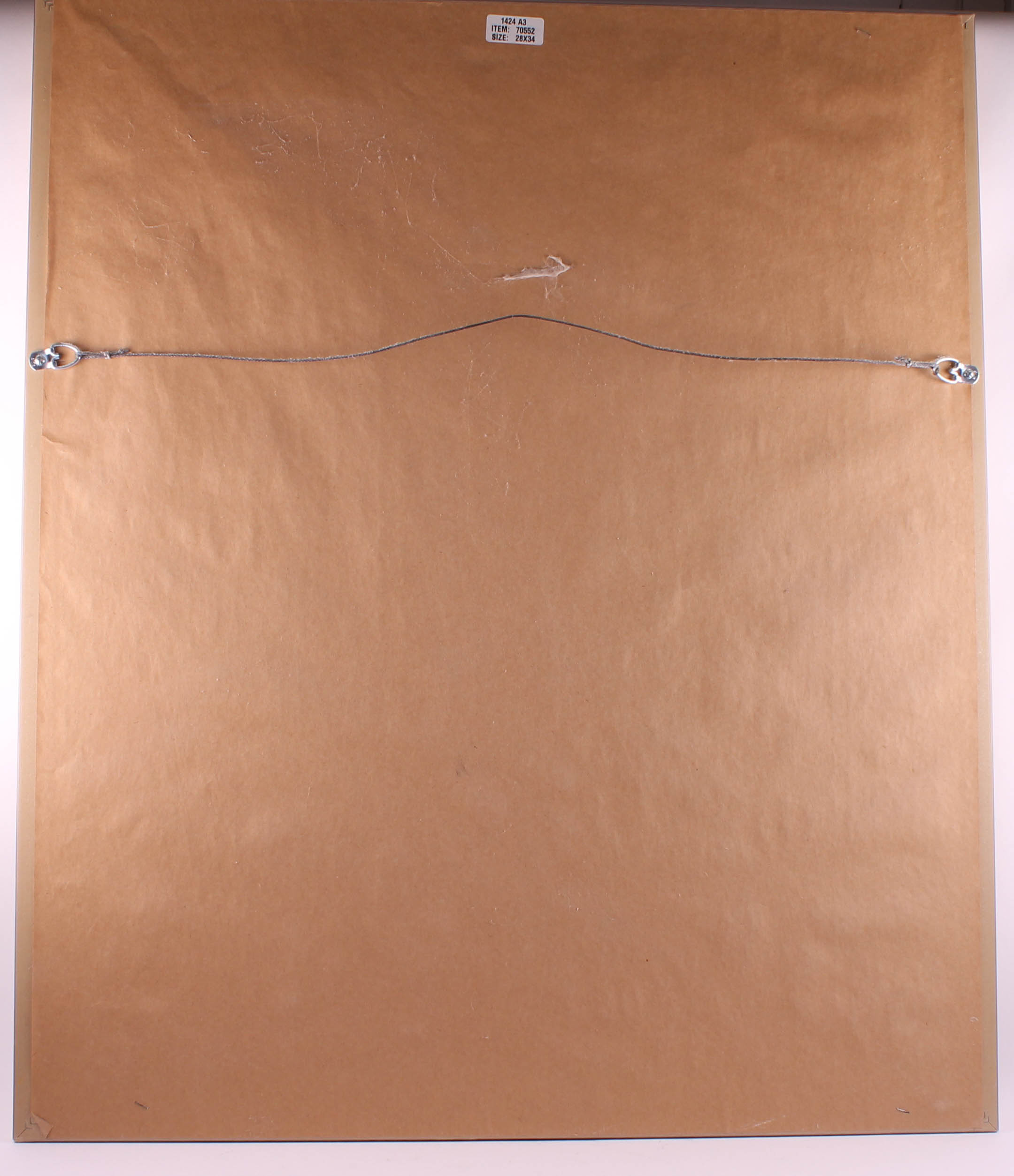 Framed Floral Offset Lithograph