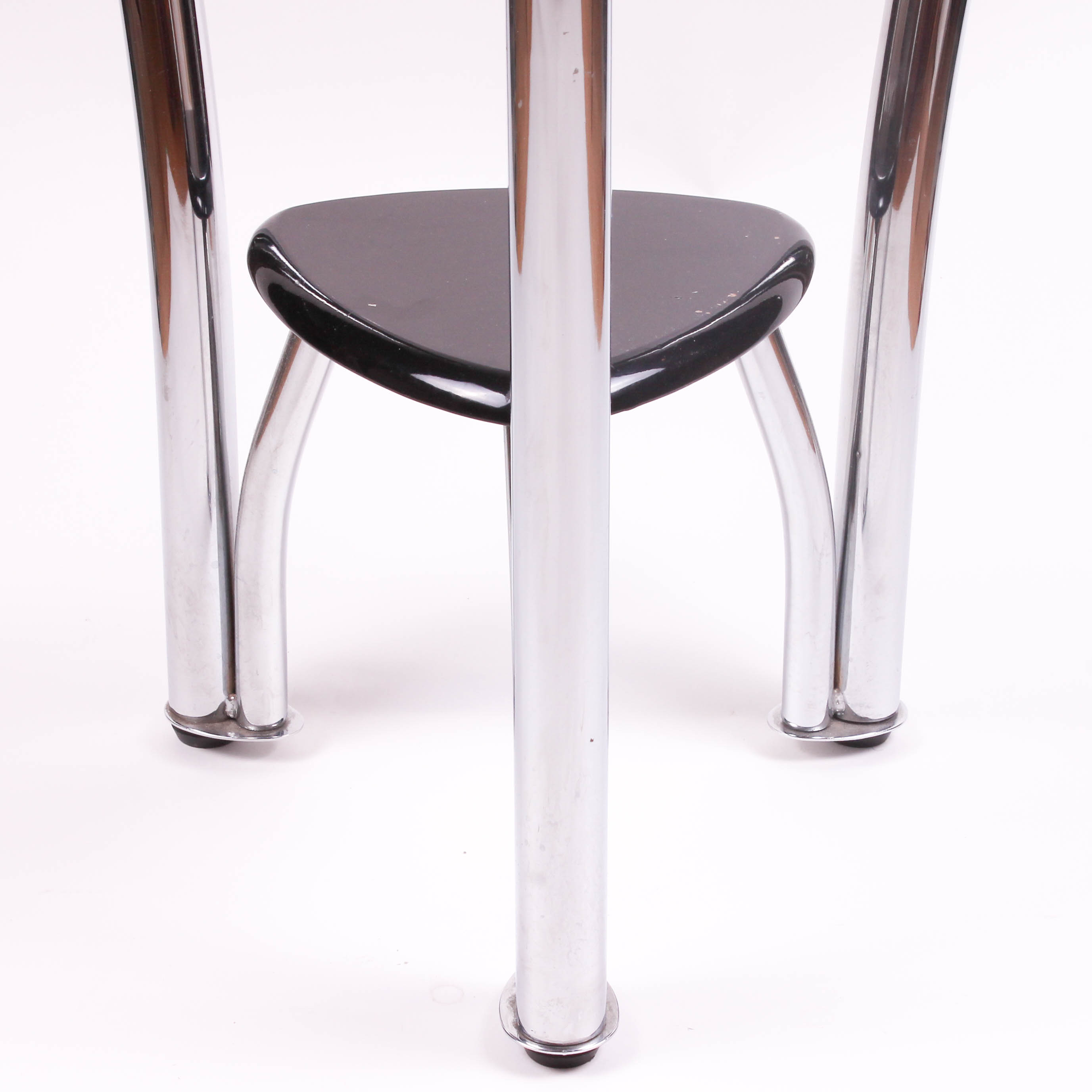 Pair of Glass Top End Tables