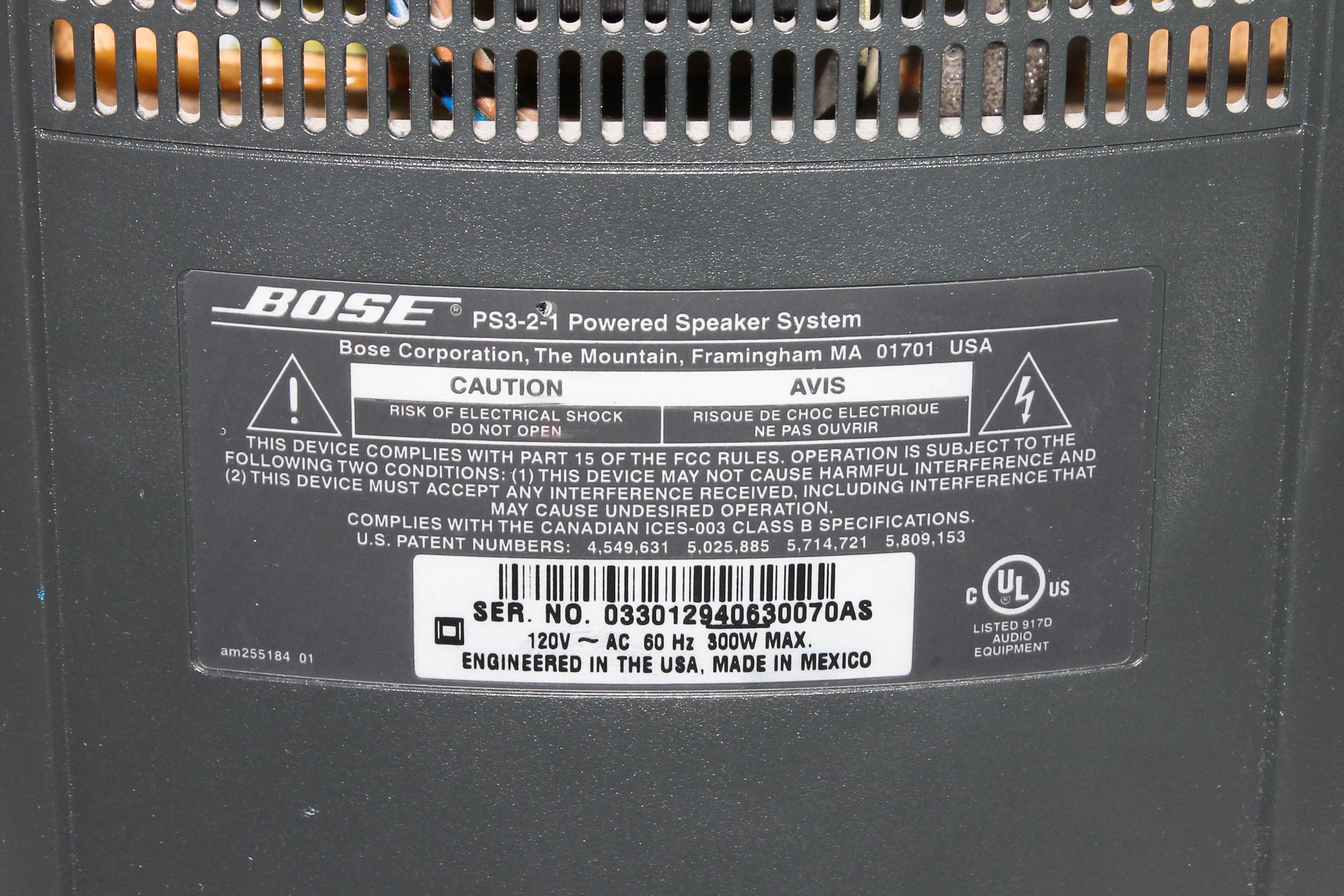 Bose Surround Sound System