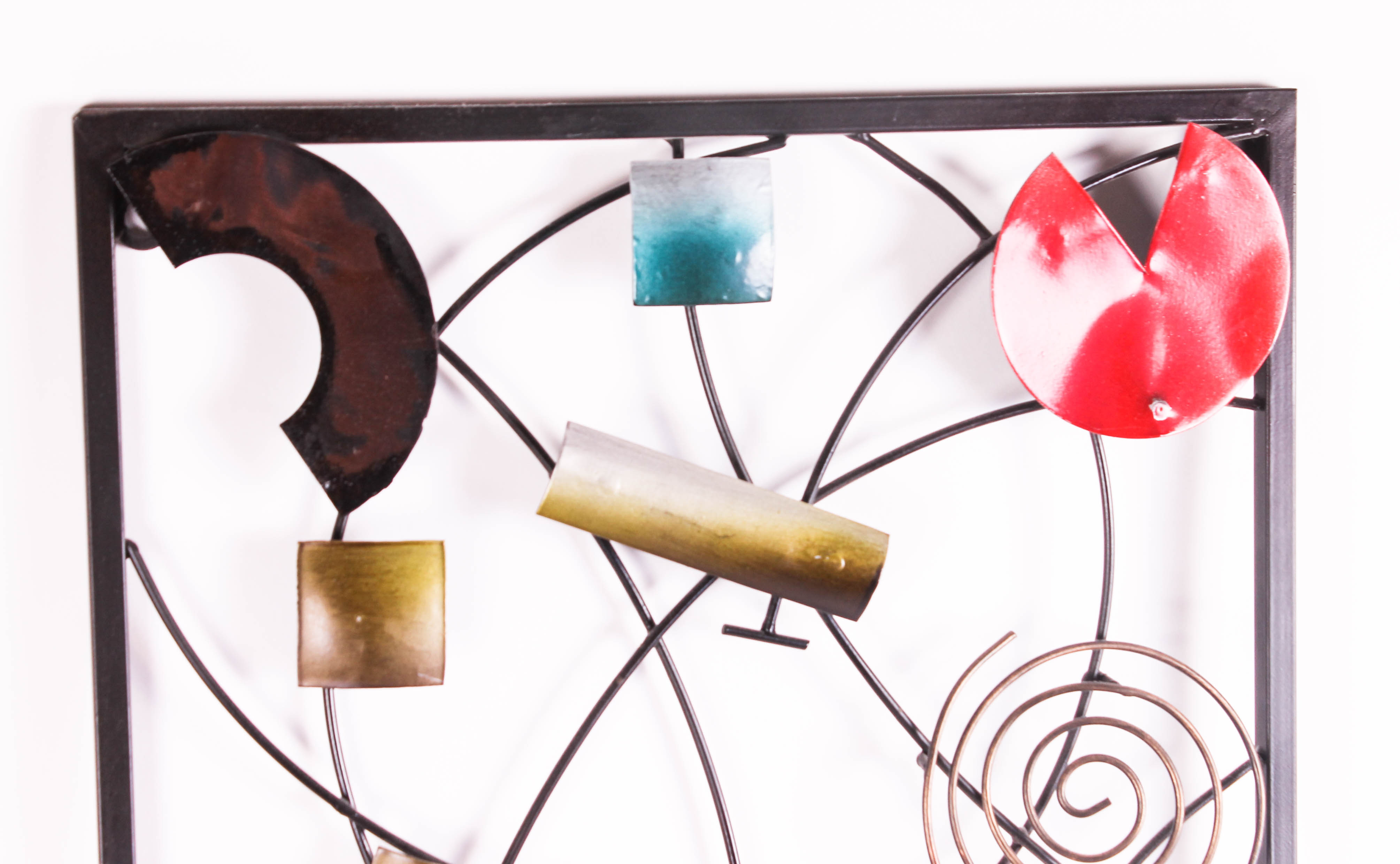 Whimsical Metal Wall Art Sculpture