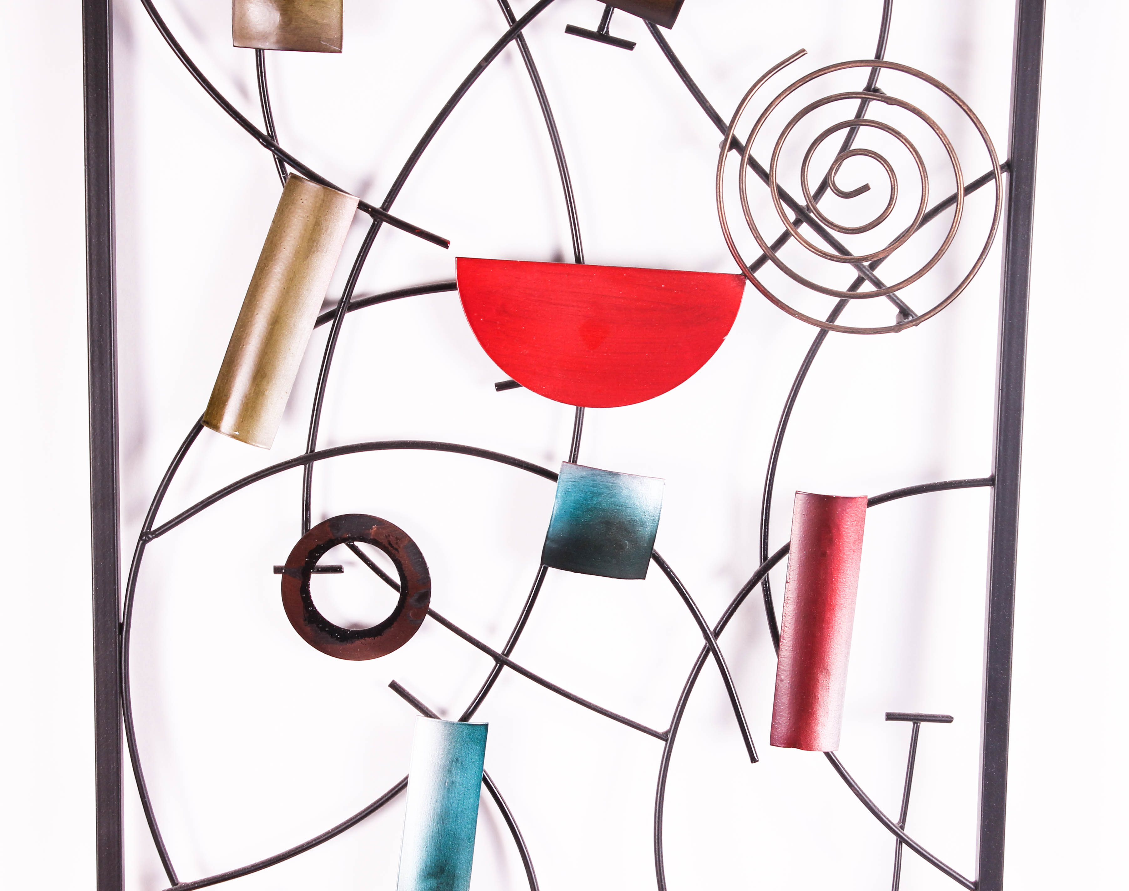 Whimsical Metal Wall Art Sculpture