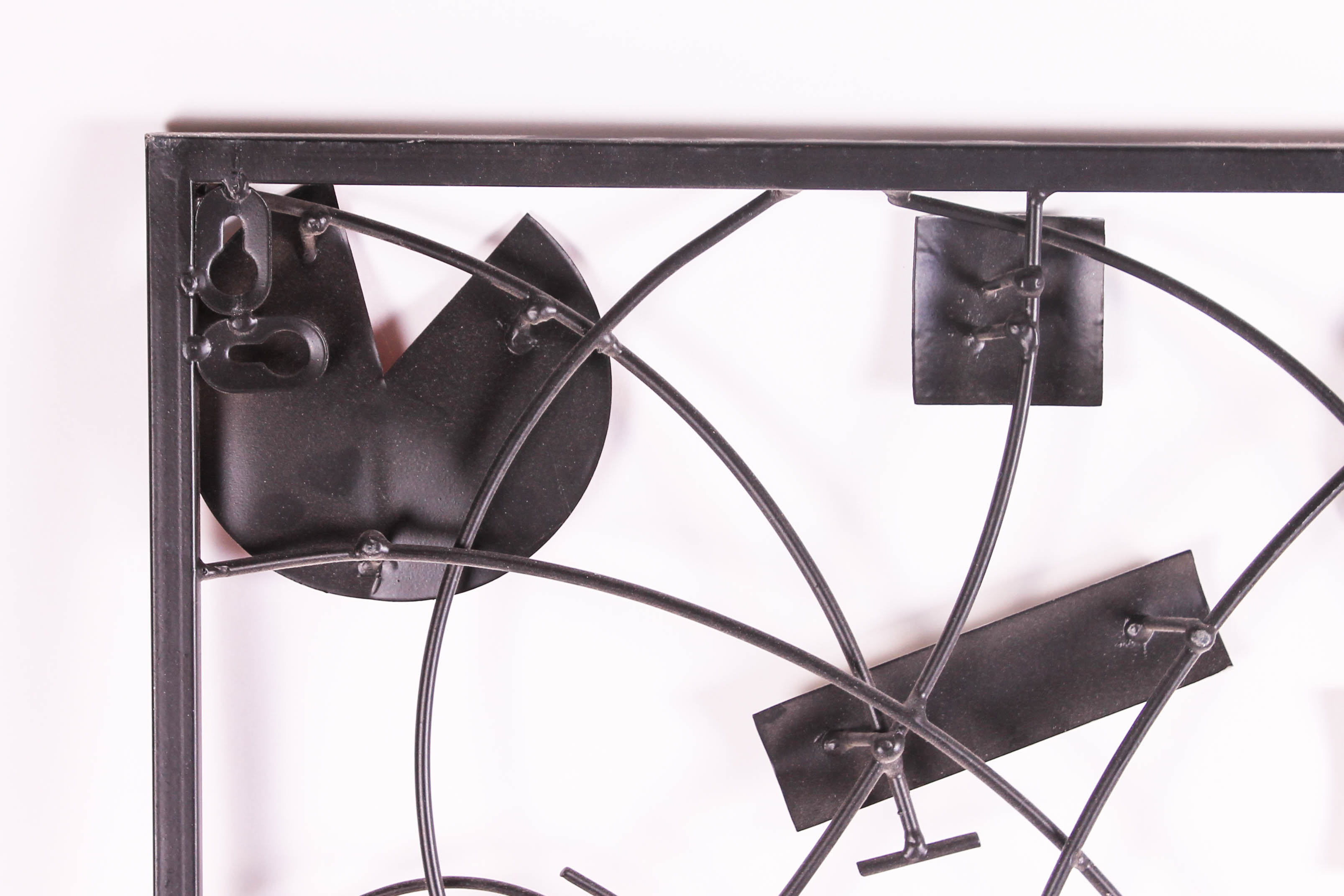 Whimsical Metal Wall Art Sculpture