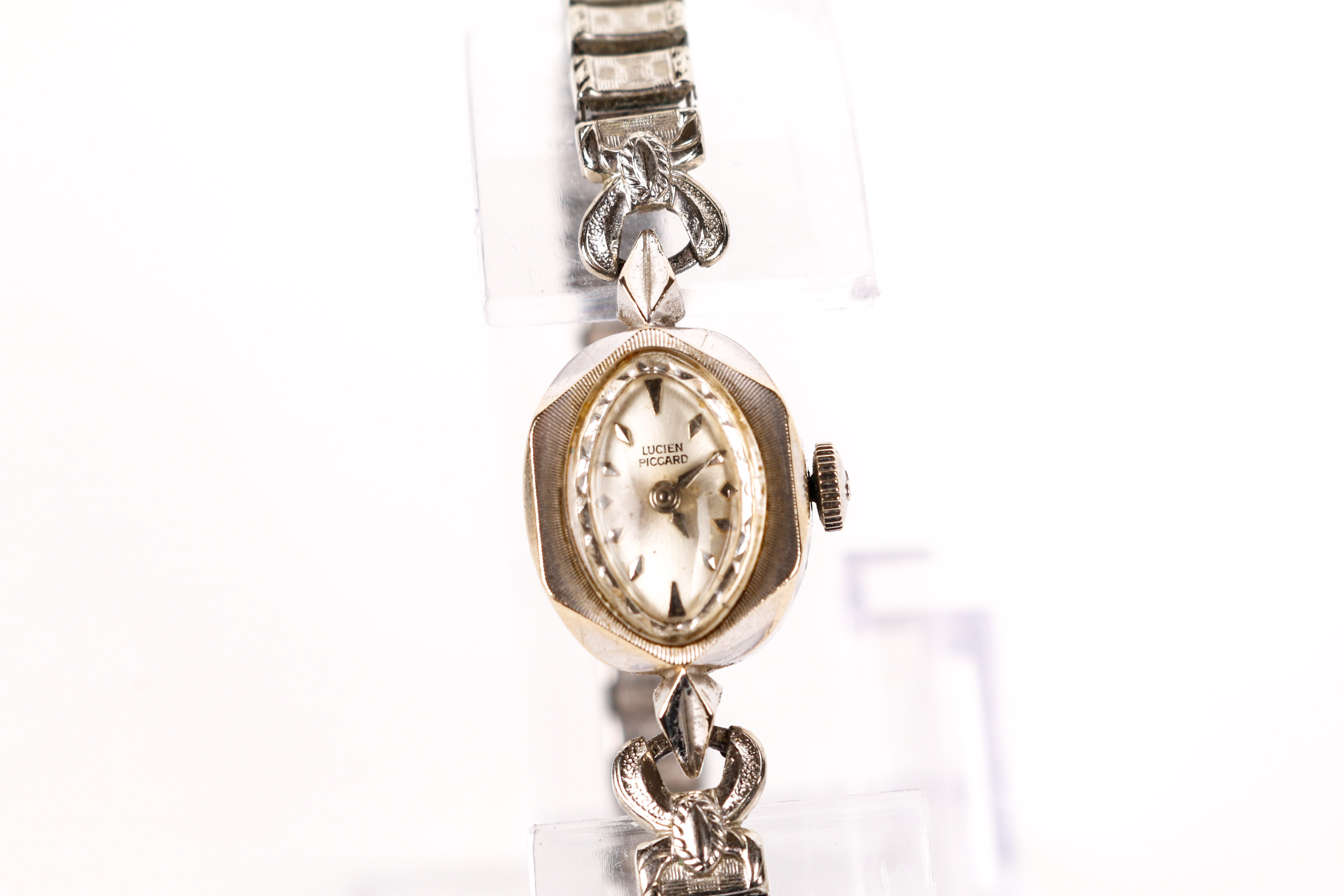 Lucien Piccard Women's 14K White Gold Watch