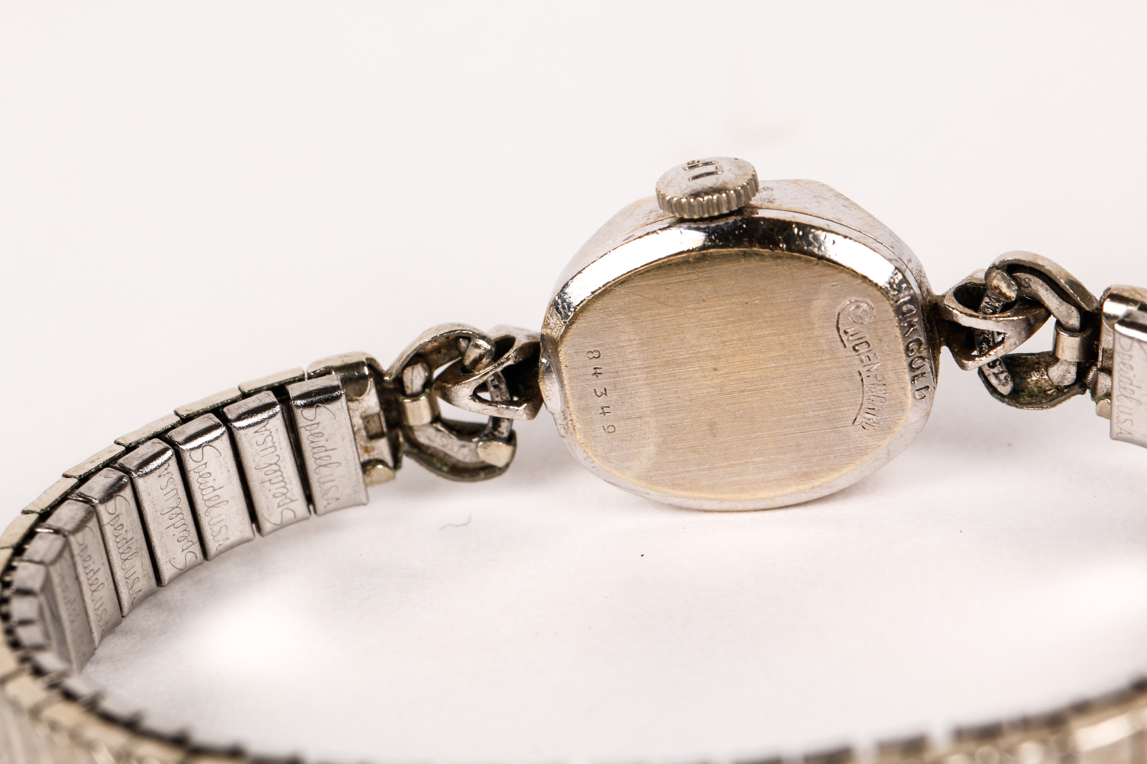 Lucien Piccard Women's 14K White Gold Watch