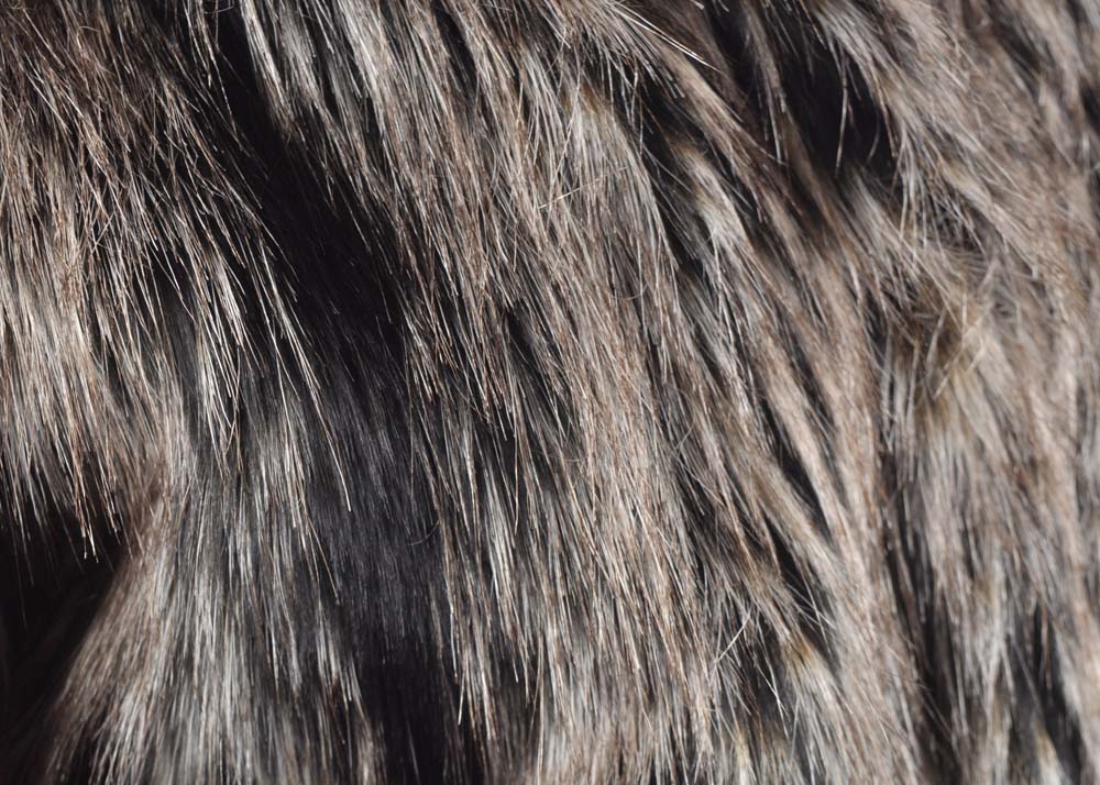 Lyric Culture Reproduction Janis Joplin Faux Fur Coat