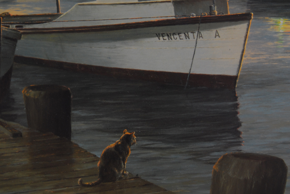 Paul McGehee Limited Edition Offset Lithographs "Annapolis at Twilight" and "The Melon Boat"