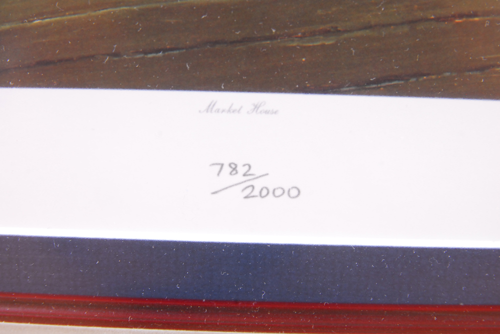 Paul McGehee Limited Edition Offset Lithographs "Annapolis at Twilight" and "The Melon Boat"