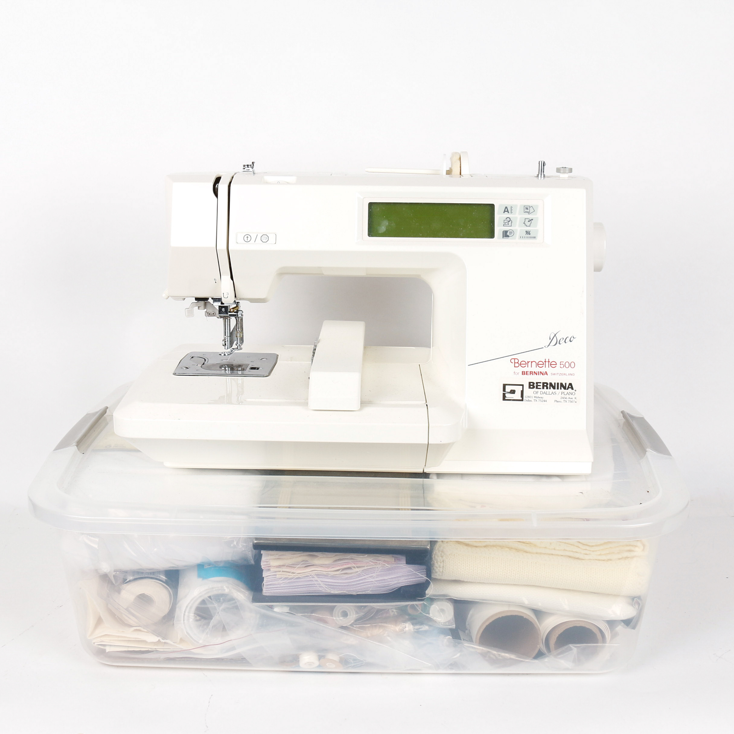Bernette Deco 500 for Bernina Embroidery Machine and Supplies