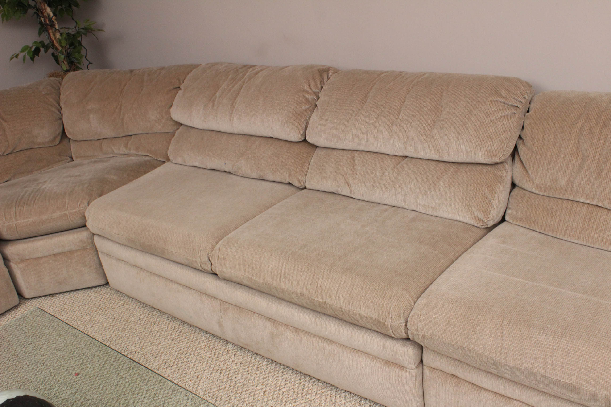 Stratford "Stratopedic" Sleeper Sectional Sofa