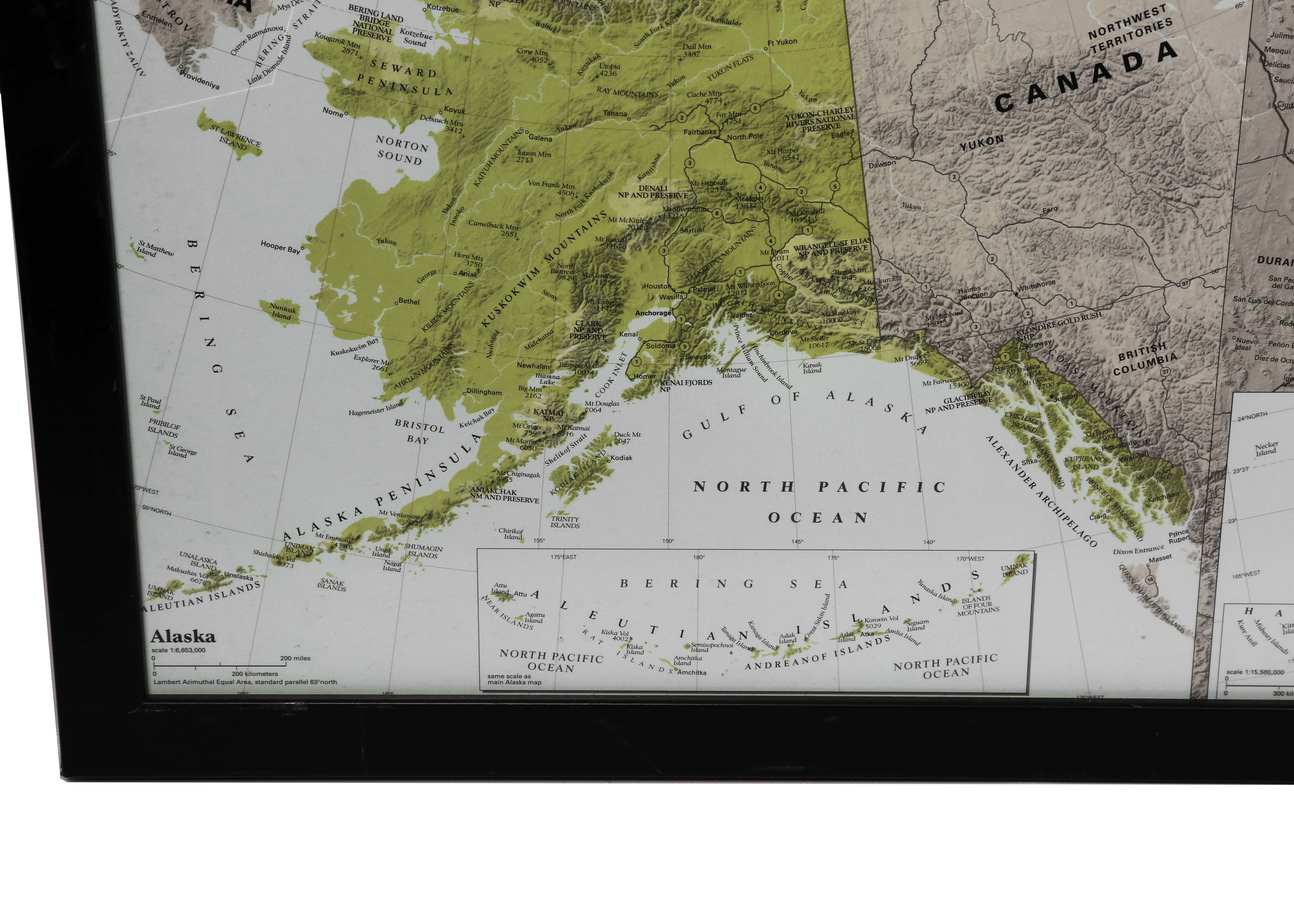 Expansive United States Wall Map