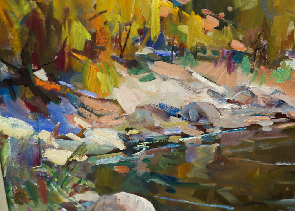 James P. Kerr Original Oil Painting on Canvas