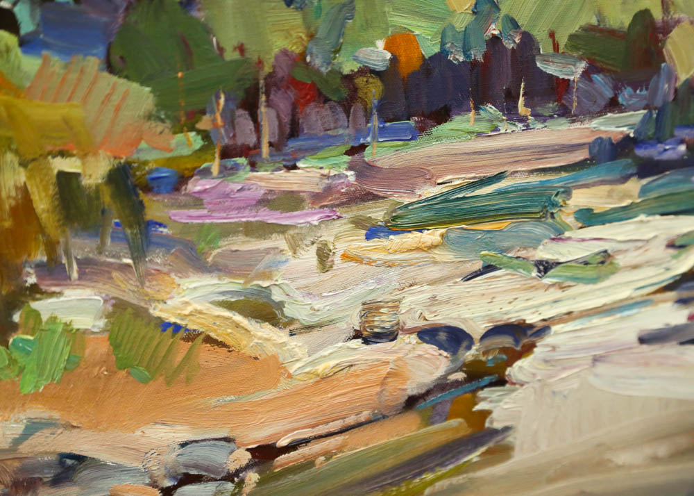 James P. Kerr Original Oil Painting on Canvas