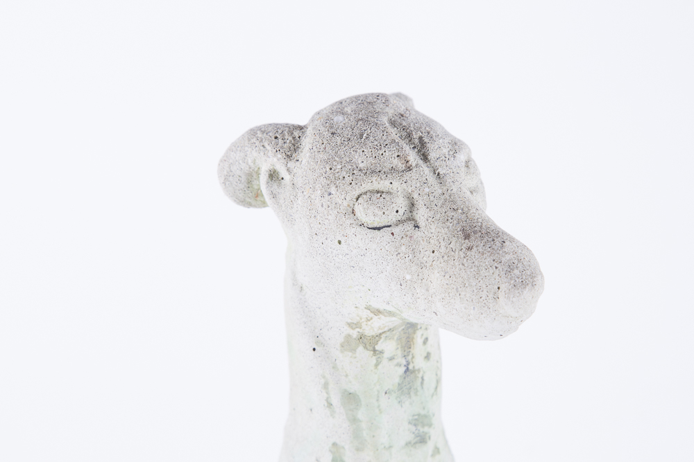 Concrete Greyhound Garden Statues