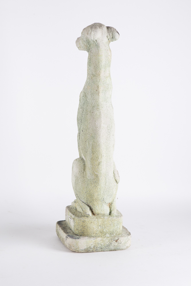 Concrete Greyhound Garden Statues