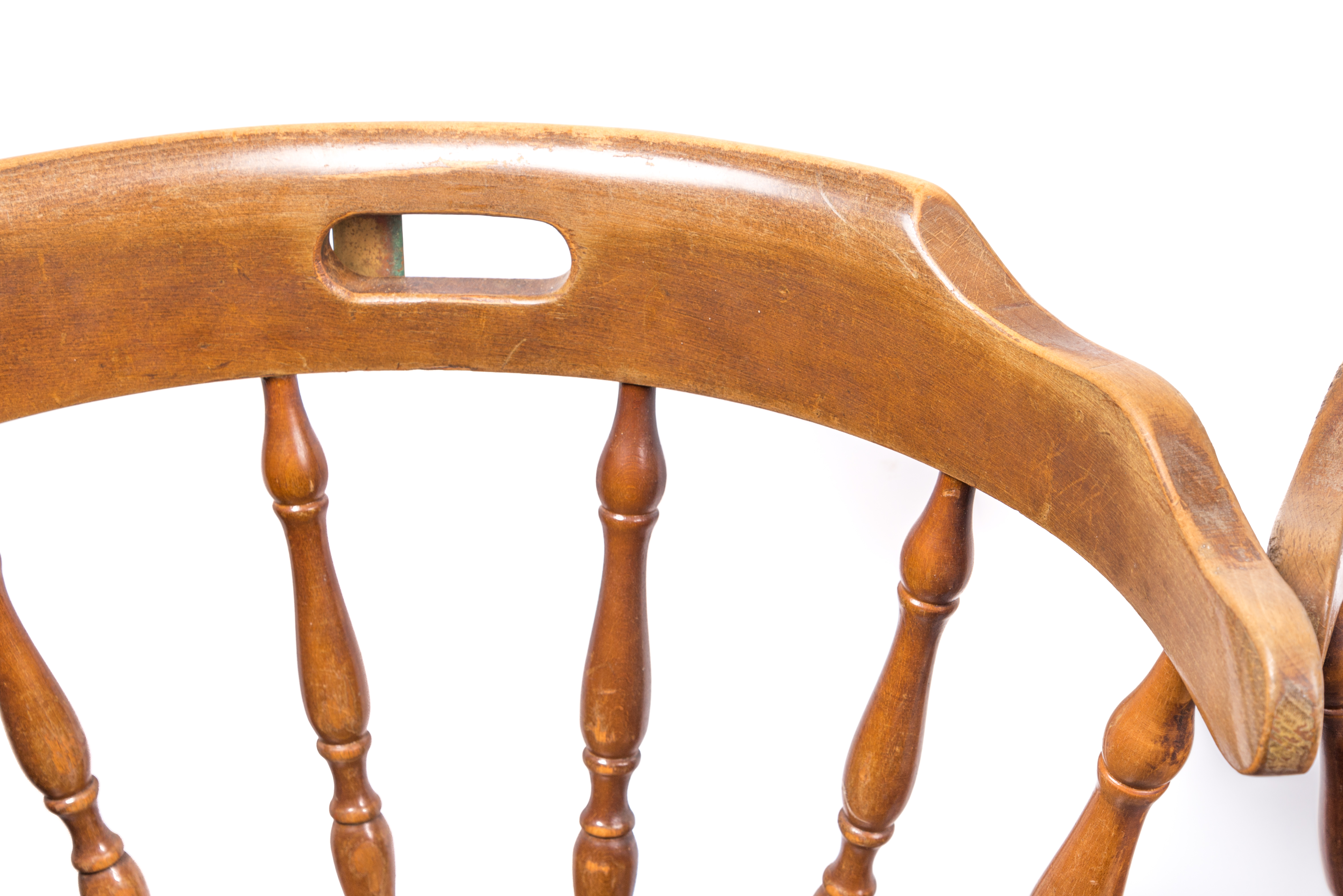 Vintage Yacht Club Wooden Bar Stools