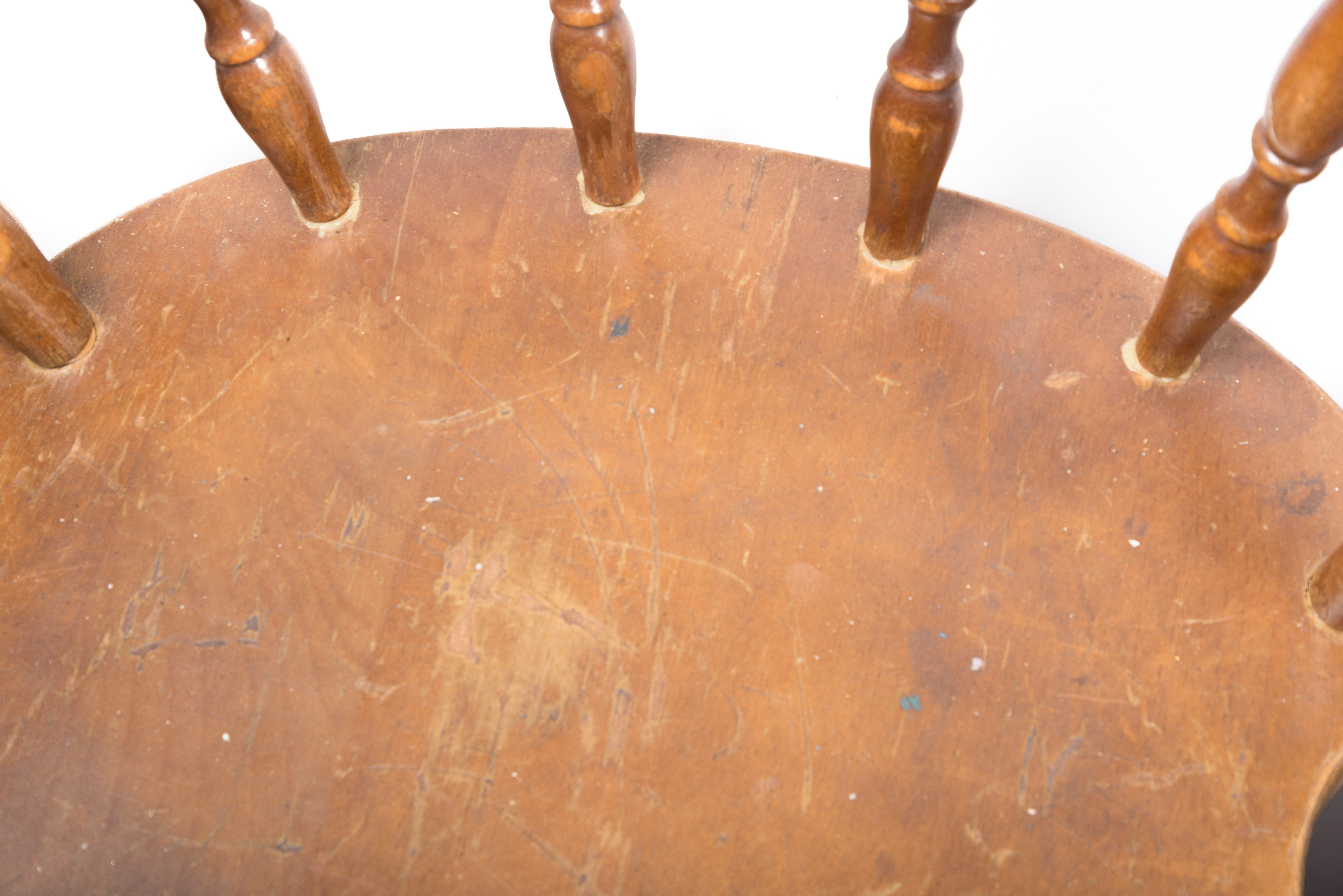 Vintage Yacht Club Wooden Bar Stools