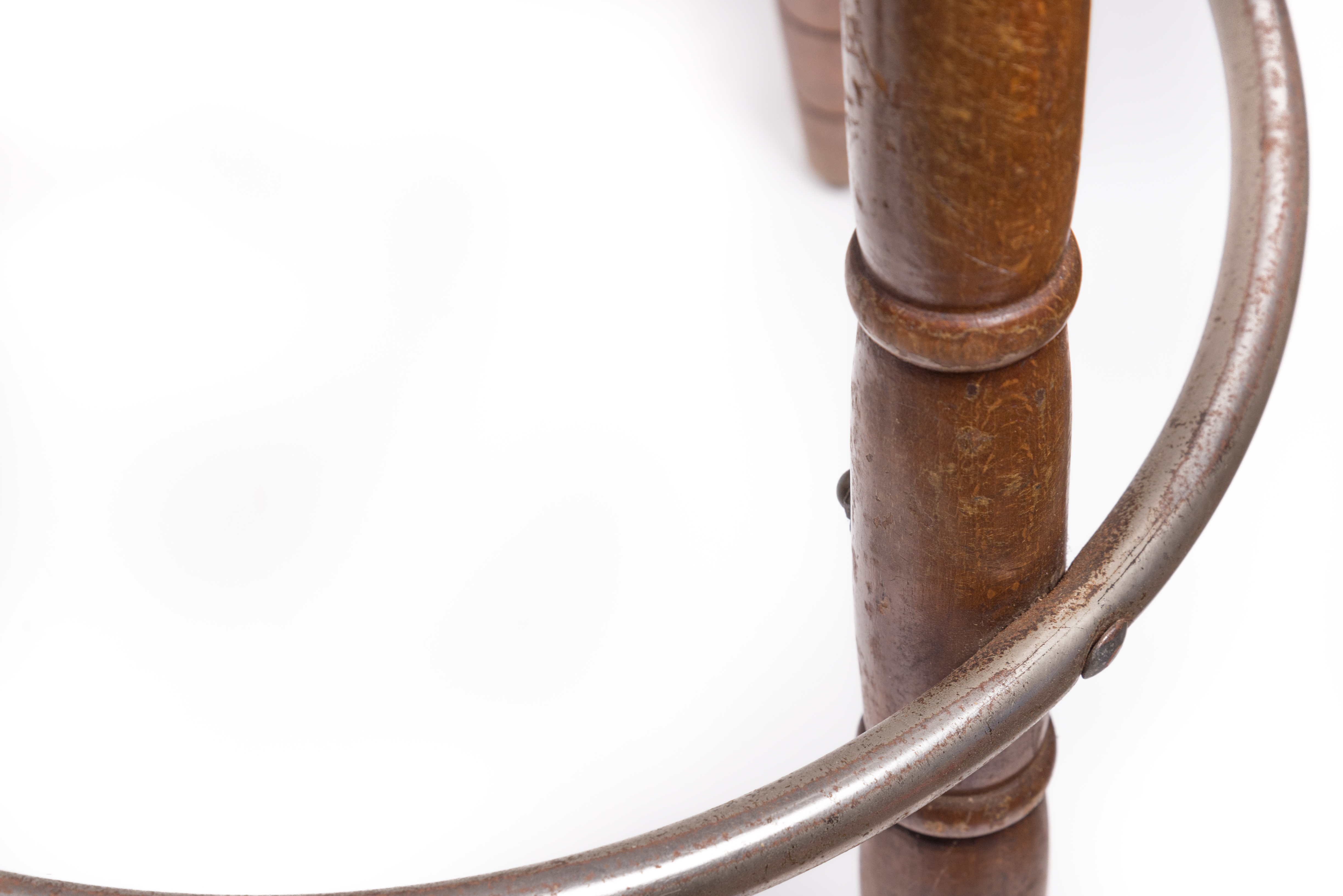 Vintage Yacht Club Wooden Bar Stools